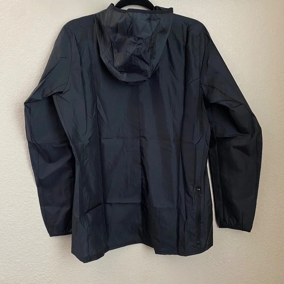 NWT Adidas Own The Run Response Windbreaker Jacket Size Large black light weight - Picture 12 of 12